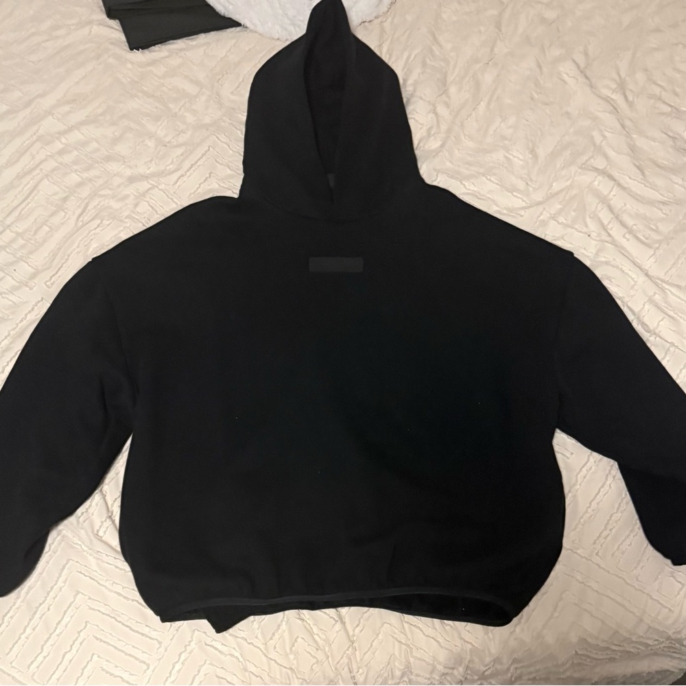 Essentials Fear of God Black Hoodie Sweatshirt Size Small